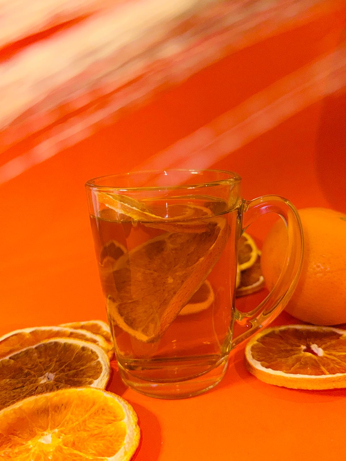 Getrocknete Orangenscheiben