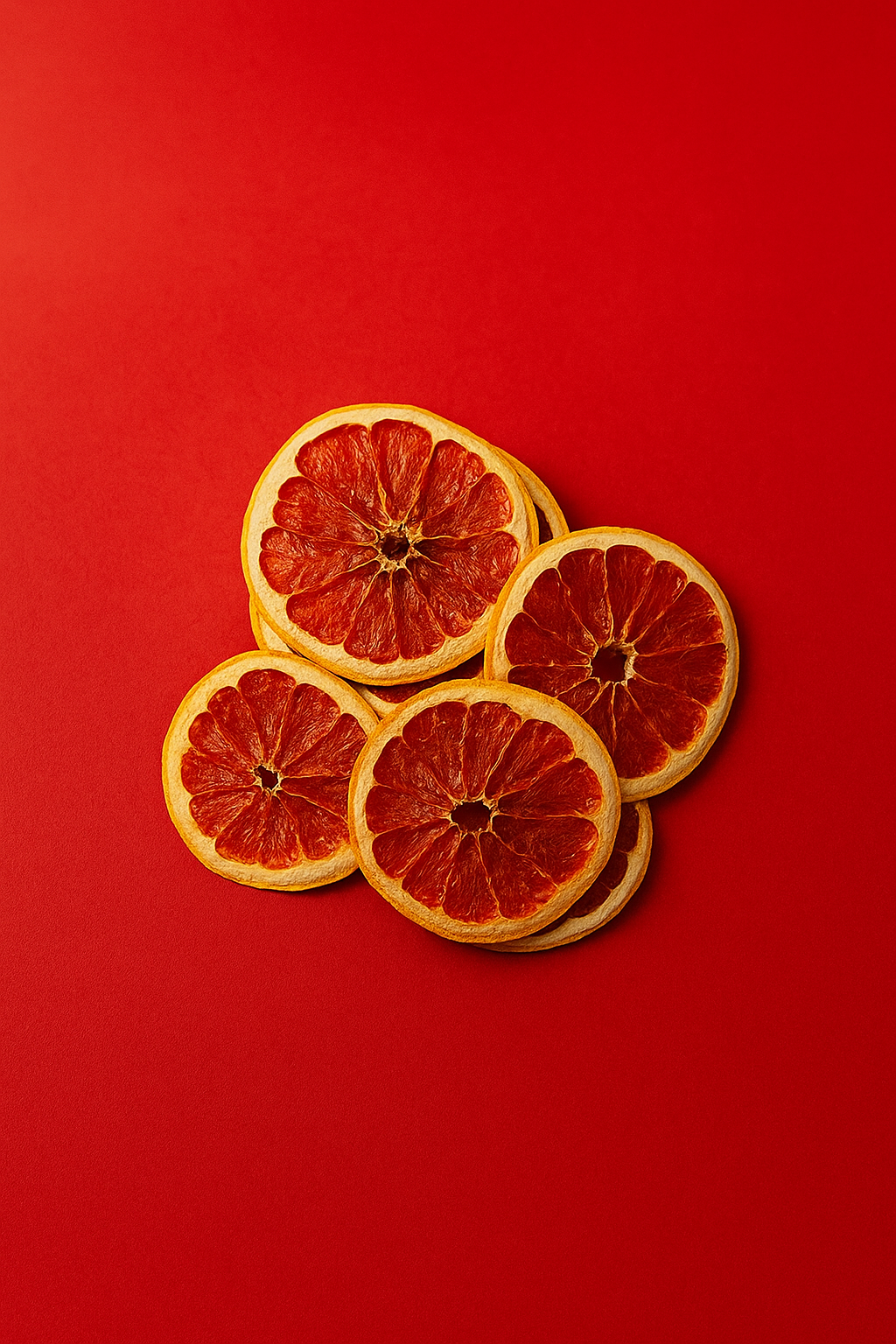 Getrocknete Grapefruitscheiben