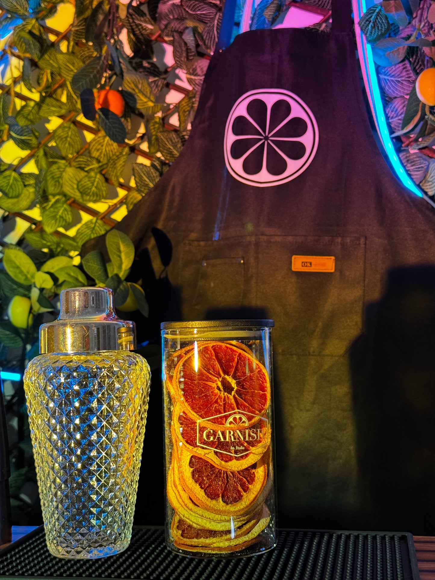 Getrocknete Grapefruitscheiben