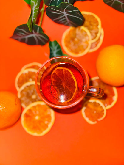 Getrocknete Orangenscheiben