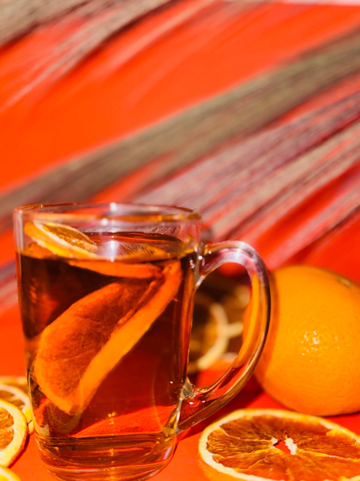 Getrocknete Orangenscheiben